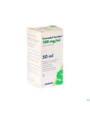 Tramadol 100mg/ml sandoz pompe doseuse 50 ml