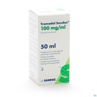Tramadol 100mg/ml sandoz pompe doseuse 50 ml