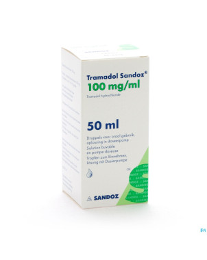 Tramadol 100mg/ml sandoz pompe doseuse 50 ml