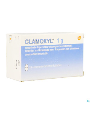 Clamoxyl 1000 "tabs" comp 24x1000mg