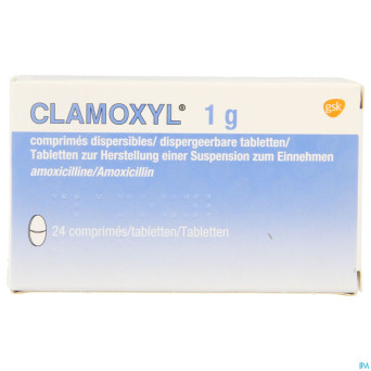 Clamoxyl 1000 "tabs" comp 24x1000mg