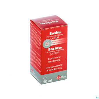 Gilbert eosine aqueuse sol 2% sterile  50ml