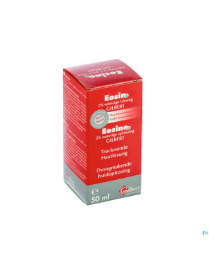 Gilbert eosine aqueuse sol 2% sterile  50ml