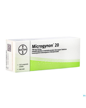 Microgynon 20 drag  3 x 21