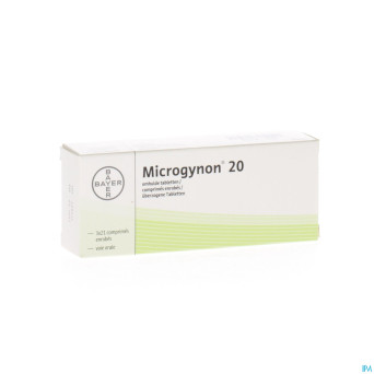 Microgynon 20 drag  3 x 21