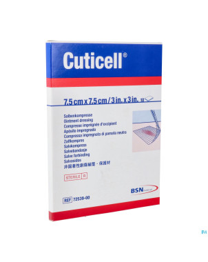 Cuticell cp impr.d'excip.   7,5x 7,5cm  10 7253900