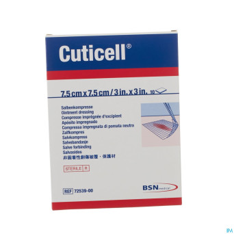 Cuticell cp impr.d'excip.   7,5x 7,5cm  10 7253900