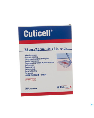 Cuticell cp impr.d'excip.   7,5x 7,5cm  10 7253900