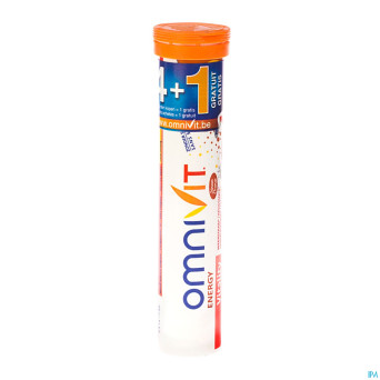 Omnivit vitality adult orange tabl efferv. 20
