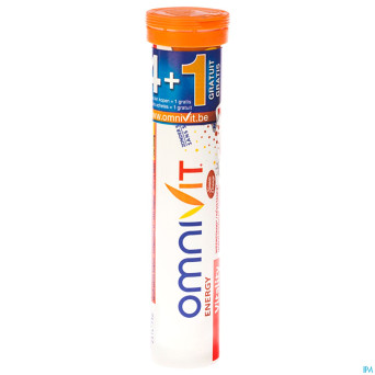 Omnivit vitality adult orange tabl efferv. 20