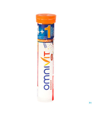 Omnivit vitality adult orange tabl efferv. 20