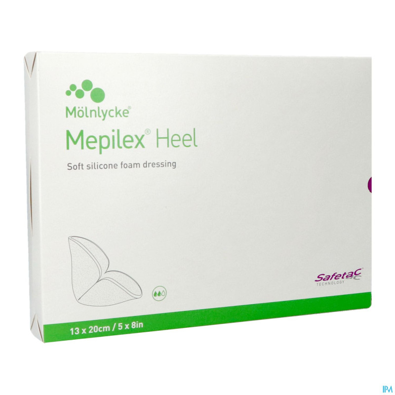 Mepilex heel pansement steril    13x20cm 5 288100