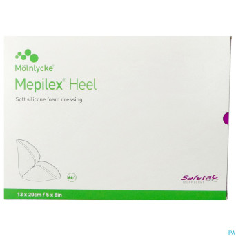 Mepilex heel pansement steril    13x20cm 5 288100