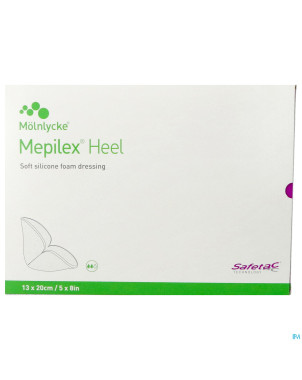 Mepilex heel pansement steril    13x20cm 5 288100