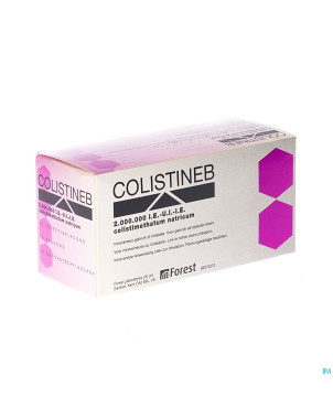 Colistineb 2.000.000 i.u. fl pulv pr inhal 10