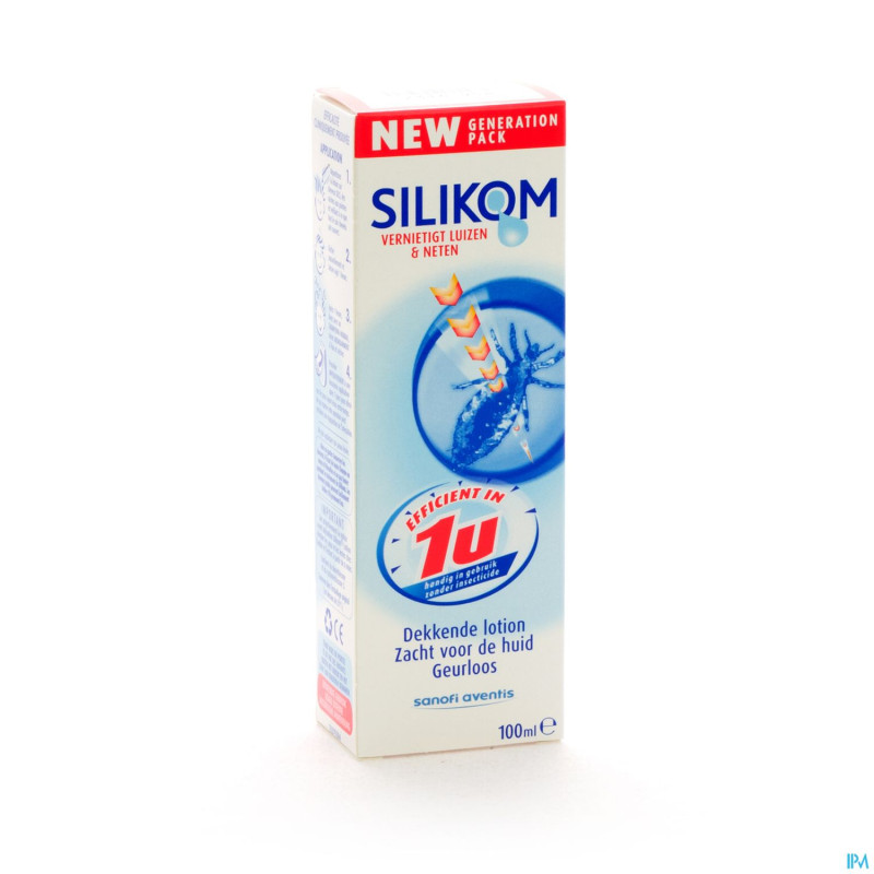 Silikom lotion anti poux    100ml