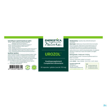 Urozol    energetica caps  60
