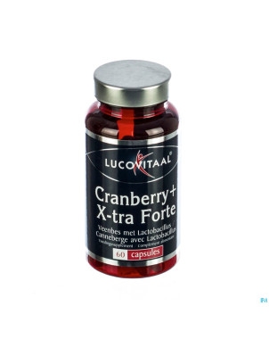 Lucovitaal cranberry x-tra forte caps  60