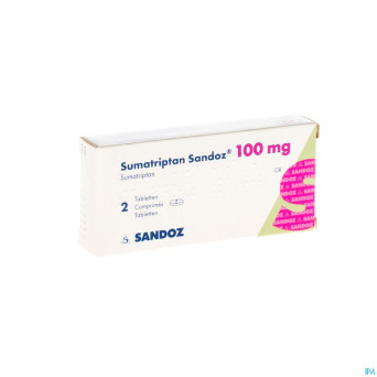 Sumatriptan sandoz 100 mg comp  2