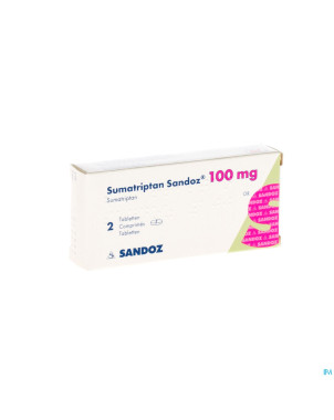 Sumatriptan sandoz 100 mg comp  2