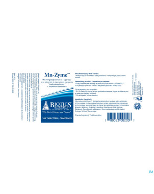 Mn-zyme 10mg biotics    comp 100