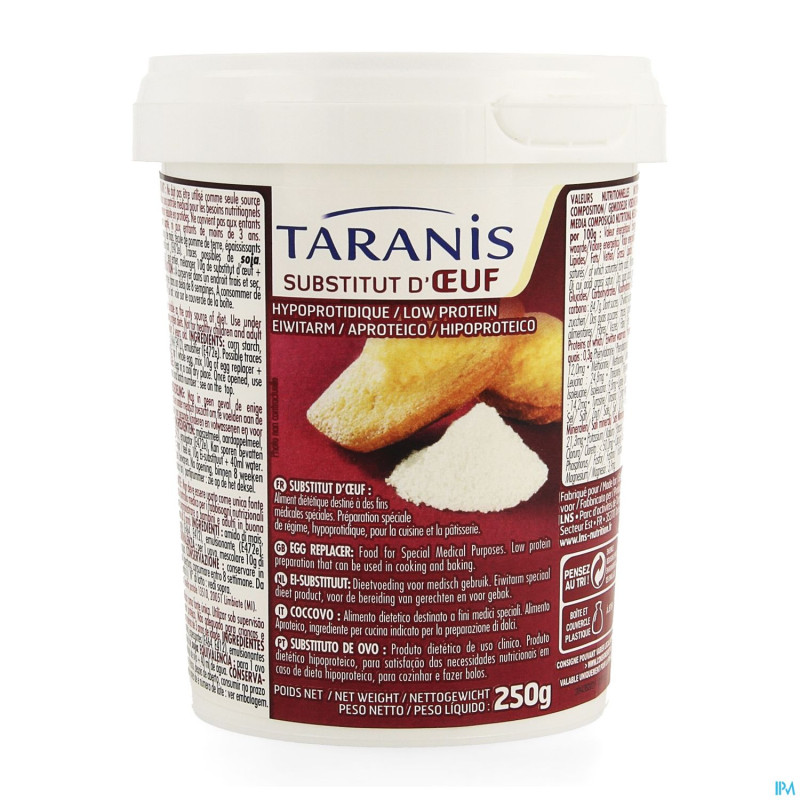 Taranis substitut oeuf    250g 4631 revogan