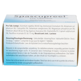 Spascupreel    tabl 250 heel