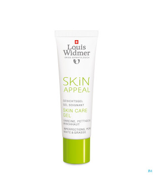 Widmer skin appeal skin care gel    tube 30ml