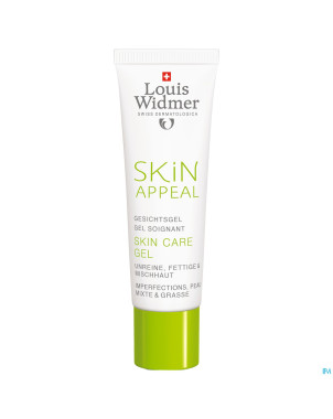 Widmer skin appeal skin care gel    tube 30ml