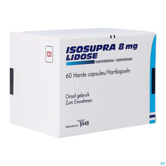 Isosupra lidose caps 60 x  8 mg