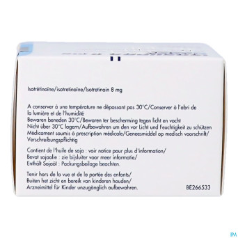 Isosupra lidose caps 60 x  8 mg