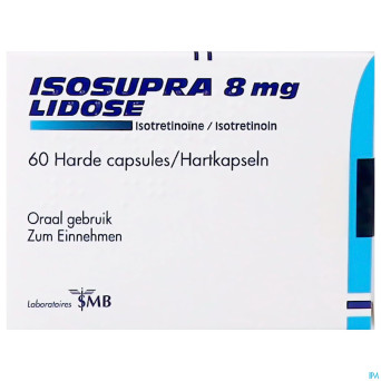 Isosupra lidose caps 60 x  8 mg