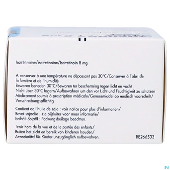 Isosupra lidose caps 60 x  8 mg