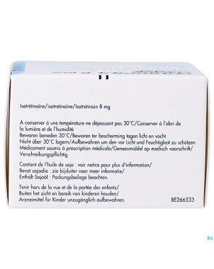 Isosupra lidose caps 60 x  8 mg