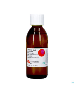 Cetirizine teva sol buv 1 mg/1ml 200 ml