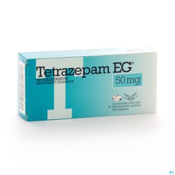 Tetrazepam eg 50 mg comp pell 40 x 50 mg