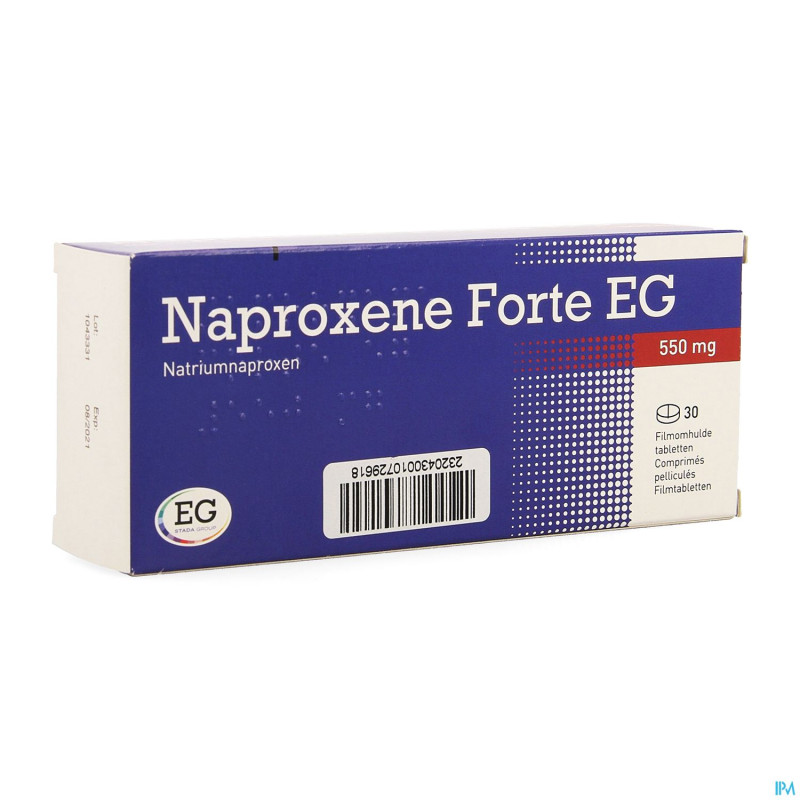 Naproxene forte eg comp 30x550mg