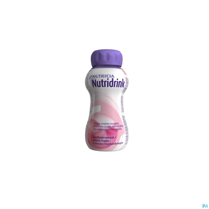 Nutridrink fraise    4x200ml cfr 3211661