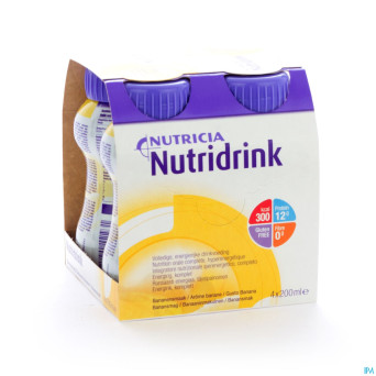 Nutridrink banane    4x200ml cfr 3211638