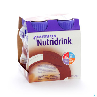Nutridrink chocolat    4x200ml cfr 3211653