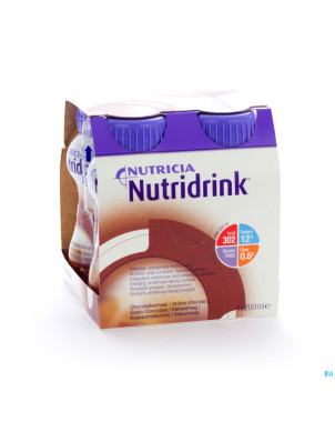 Nutridrink chocolat    4x200ml cfr 3211653