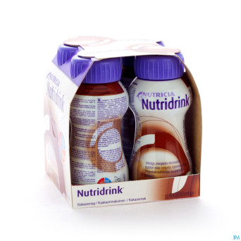 Nutridrink chocolat    4x200ml cfr 3211653