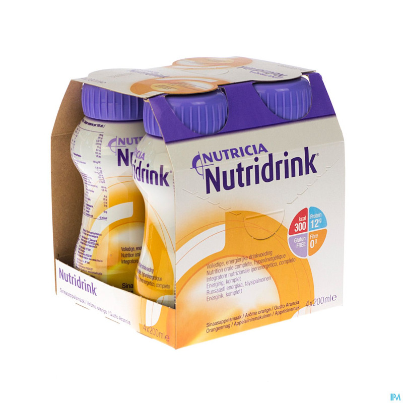 Nutridrink orange    4x200ml