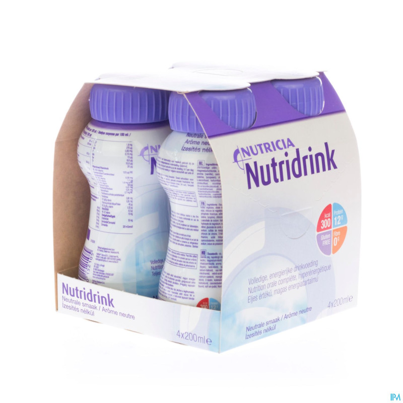 Nutridrink neutre    4x200ml