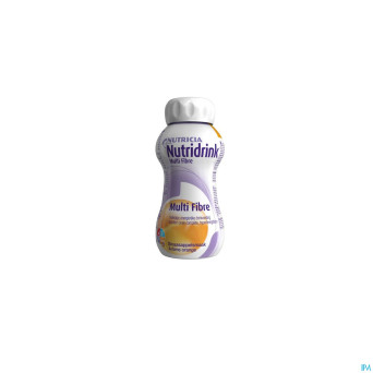 Nutridrink multifibre orange  4x200ml