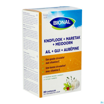 Bional ail-gui-aubepine-vit e    caps 80