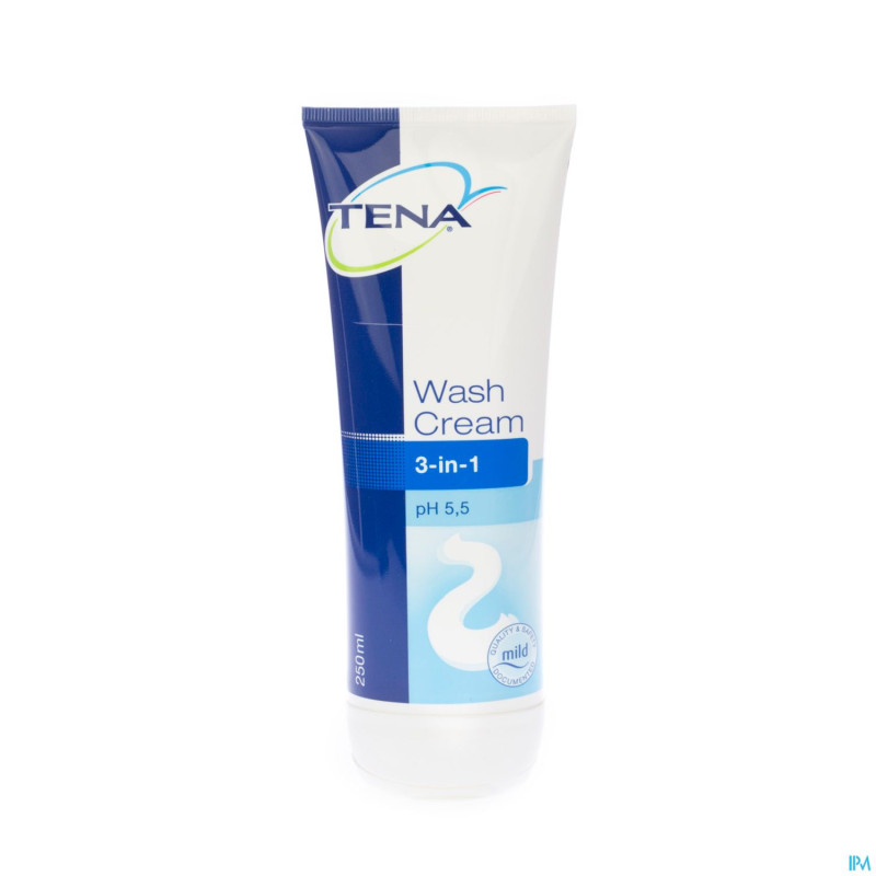 Tena wash cream    tube 250ml 2058