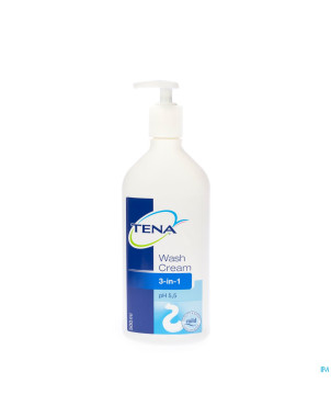 Tena wash cream fl pompe 500ml 2060