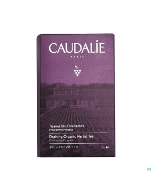 Caudalie corps tisane bio drainante    sachet 30g