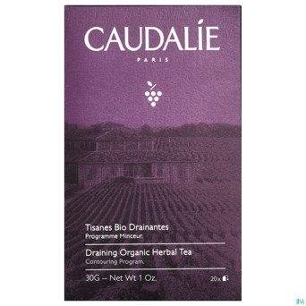 Caudalie corps tisane bio drainante    sachet 30g